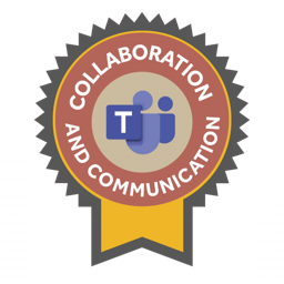 Communication and collaboration badge